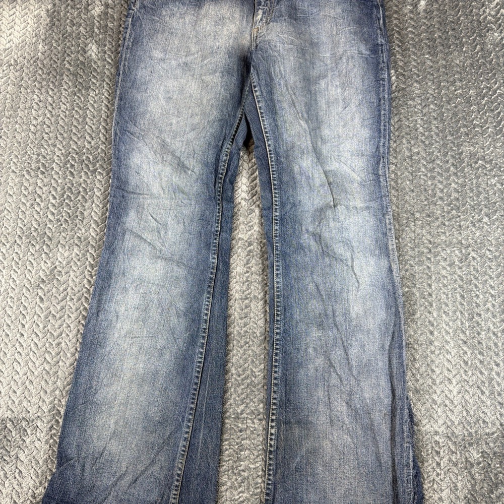 Levi's 529 Curvy Boot Cut Jeans‎ Medium Wash Denim Mid Rise 30 x 32